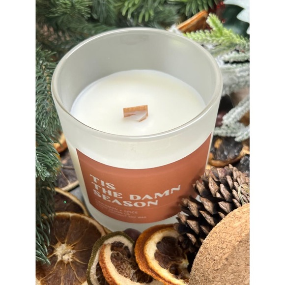 Tis The Damn Season Jar Candle 8 oz - Picture 6 of 12